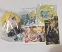 鏡音レン ぷちぬい メモステ ぱしゃこれ アクリルキーホルダー 初音ミク