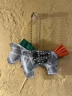 B-28【一点物】本革 馬チャーム｜2026年干支｜幸運のお守り