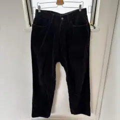 General Research コーデュロイパンツ ブラックのサムネイル