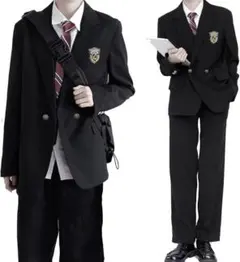 新品送料無料/ メンズ コスプレ 5点セット スクール 制服