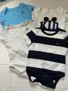 baby GAP ストライプロンパース 12-24ヶ月