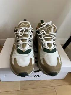 Nike Air Max 270 ベージュ/ホワイト/グリーン