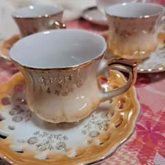 カップ&ソーサー、コーヒーカップ、昭和レトロ