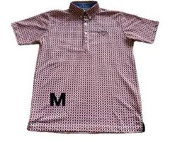 Callaway メンズゴルフウェア幾何学模様 M