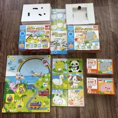 くもんのジグソーパズル STEP 0 & STEP 1 セット