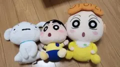 クレヨンしんちゃん ぬいぐるみ しんちゃん ひまわり シロ しんのすけ