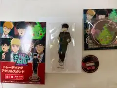 モブサイコ100 III アクリルスタンド 影山茂夫 ＆ 缶バッジ エクボ