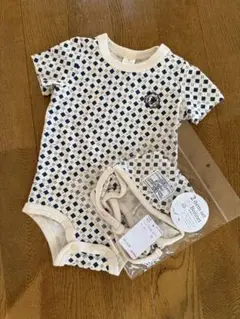 Cottoli ロンパースボンネット付き