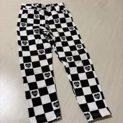 RRmoment 110 チェッカーフラッグ柄 ロングパンツ