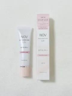 NOV ノブ ベースコントロールカラー UV ラベンダーピンクのサムネイル