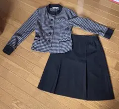 事務服上下　オーバーブラウス➕スカート　9号〜13号