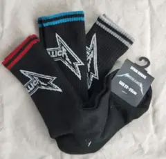 METALLICA メタリカ 靴下 ソックス 3足セット アベイル 23〜25