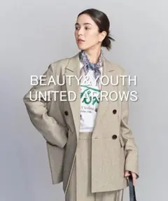 【美品】ユナイテッドアローズ ノーカラー ツイード ジャケット カジュアル 38 2025年最新】ユナイテッドアローズ ツイード ジャケット 38の