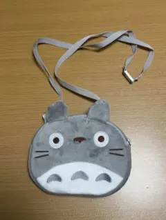 となりのトトロ (クリップ付)フェイス ポーチ ポシェット★used