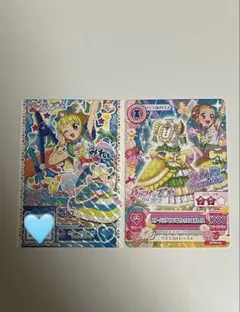アイカツ×プリパラ映画 入場者特典 新条ひなき 南みれぃ