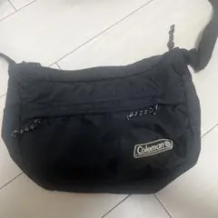 Coleman ブラックショルダーバッグ