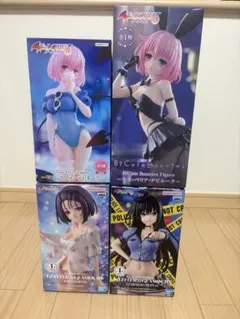 ぶいすぽ スケールフィギュア GIGO限定 猫汰つな 白波らむね 4点セット