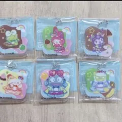 サンリオキャラクター アクリルキーホルダー 6個セット