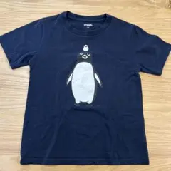 Graniphグラニフ　Suicaペンギンと文鳥のネイビーTシャツ