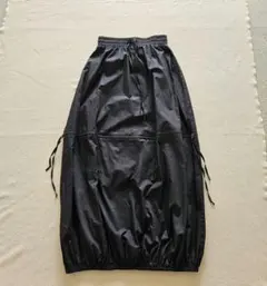 SALT+JAPAN ソルトプラスジャパン バルーン ロング スカート 黒 M