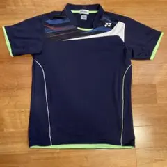 ヨネックス バドミントン シャツ ネイビー　メンズL