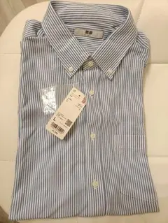 【新品・未使用】UNIQLO　ユニクロドライノンアイロンジャージーシャツ半袖　L