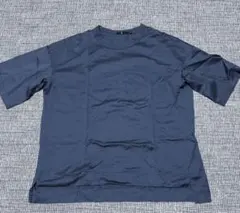 ユニクロ　+J スーピマコットンオーバーサイズTシャツ　5分丈　L