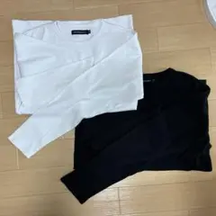 (NEVER)Acquiesce Mサイズ 長袖カットソー 2色セット　メンズ