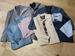 【メンズ まとめ売り】長袖シャツセット 多色展開 HAREなど7着