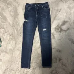 GORGE ダメージ加工 スキニーデニム