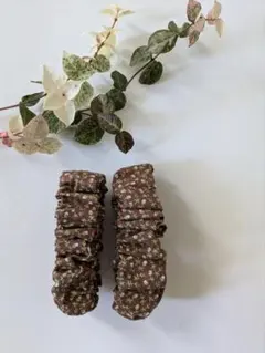 アームバンド花柄茶色