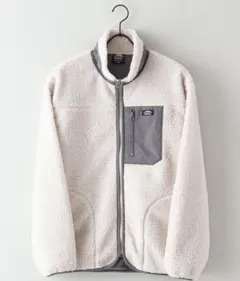 アウトドアプロダクツ　防風ボアスタンドカラーブルゾン　フリースジャケット