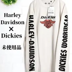 未使用品 ハーレーダビッドソン ディッキーズ 長袖 カットソー イーグル コラボ