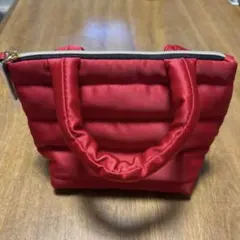 ESTEE LAUDER ノベルティ キルティングポーチ レッド
