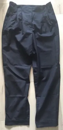 ハイウエストクロップドパンツネイビーのサムネイル