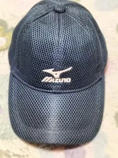 Mizuno ネイビー メッシュキャップ メンズ　　レディース