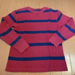 GapKids 赤と青のストライプ 長袖カットソー US XL 150