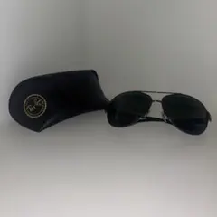 Ray-Ban B&L 砂打刻印アビエーター サングラス ケース付58⬜︎14 Ray-Ban B&L 砂打刻印アビエーター サングラス ケース付58⬜︎14