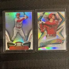 MLB カード 大谷翔平 エンゼルス 2019年 Topps Chromeリフ他