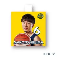 比江島慎　宇都宮ブレックス　宇都宮BREX 選手ミニキャンバスキーホルダー