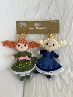 ディズニーシー　ファンタジースプリングス　アナと雪の女王　ぬいぐるみチャーム