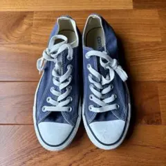 Converse All Star ローカット スニーカー ネイビーのサムネイル