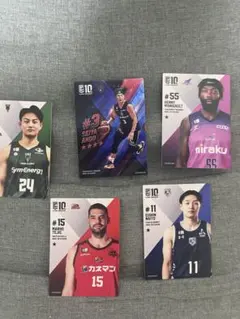 B.LEAGUE 10th Anniversary トレーディングカード