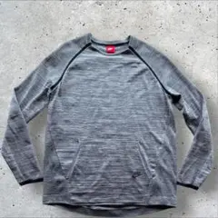 NIKE テックニット セーター 長袖 グレー