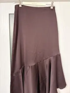 ZARA ブラウン フレアスカート Sサイズ