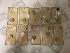 シーリングスタンプ スタンプヘッド 10個入り 龍 桜 海月 薔薇 人魚 他