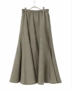 【春秋】【any SiS】千鳥格子柄　マーメイドスカート