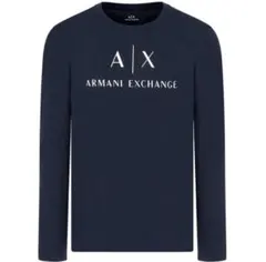 Armani Exchange ネイビー 長袖Tシャツ ロンT Sサイズ