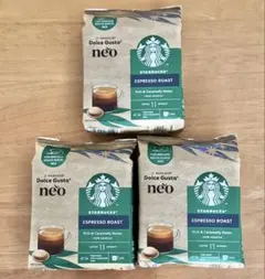 スターバックス ネスカフェドルチェグストネオ専用 エスプレッソロースト3袋セットのサムネイル