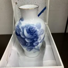 大倉陶園　ブルーコスモス　花入　花瓶　美品　廃盤品 2025年最新】大倉陶園 花瓶・フラワースタンドの人気アイテム